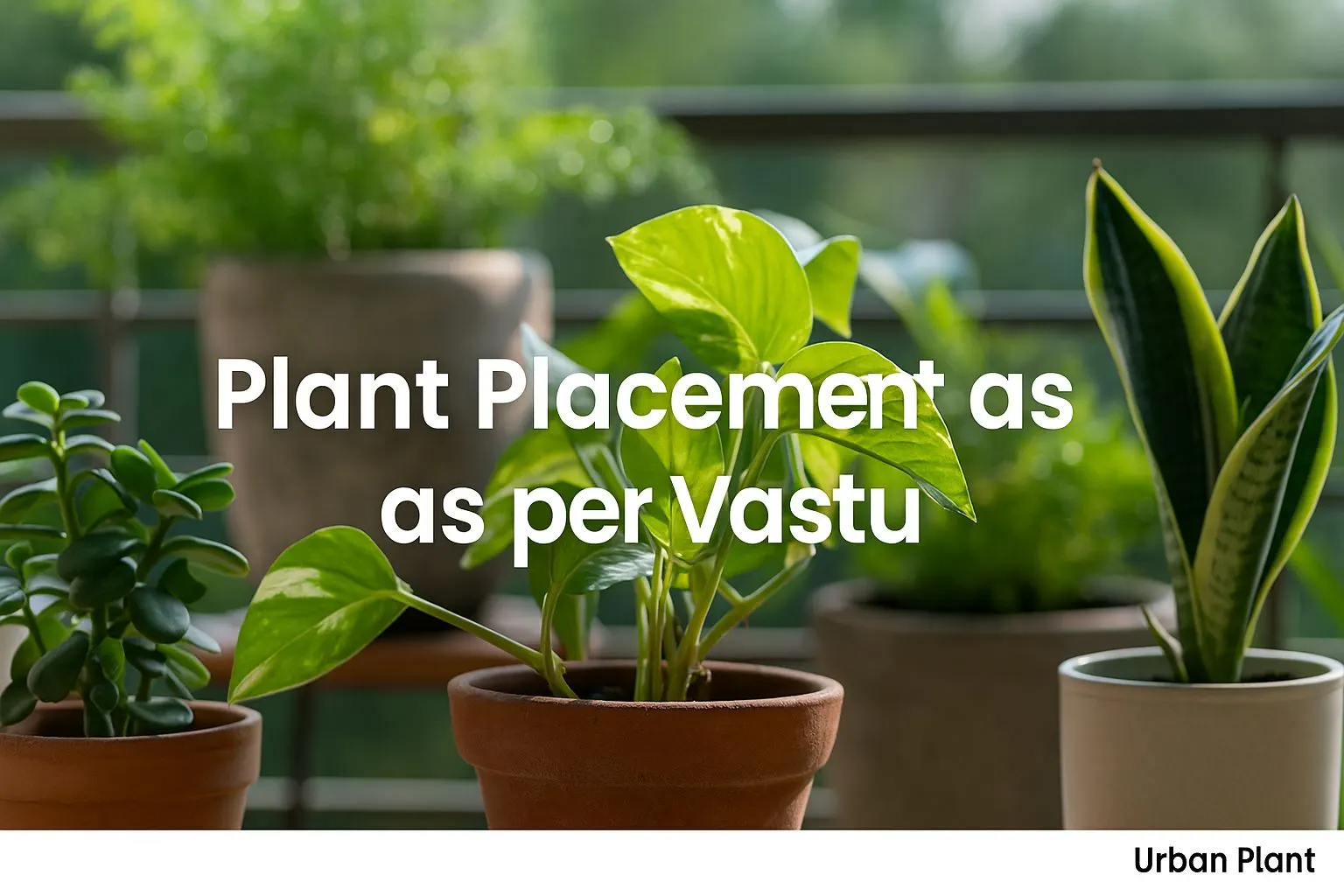 Plant Placement as per Vastu Zones - Urban Plant